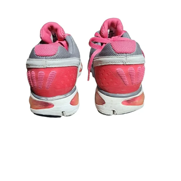 Nike Womens Gray Pink Mesh Flywire Sneakers Size US 10 - Picture 10 of 10